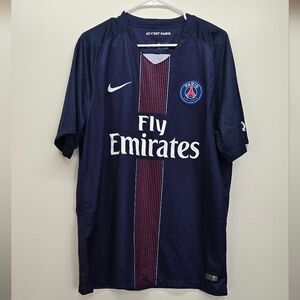 Nike Paris Saint-Germain 2016-2017 Home Soccer Football Jersey XL
